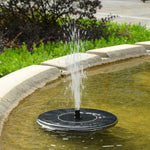 Solar-Powered Water Fountain